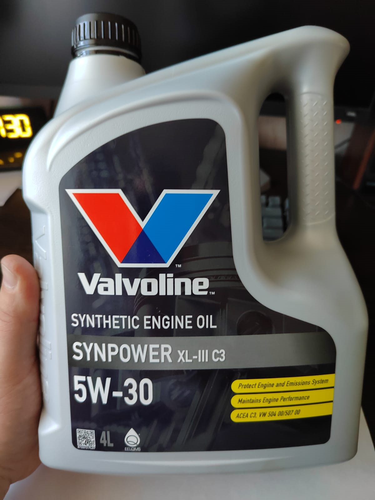 Valvoline synpower xl iii c3 5w 30