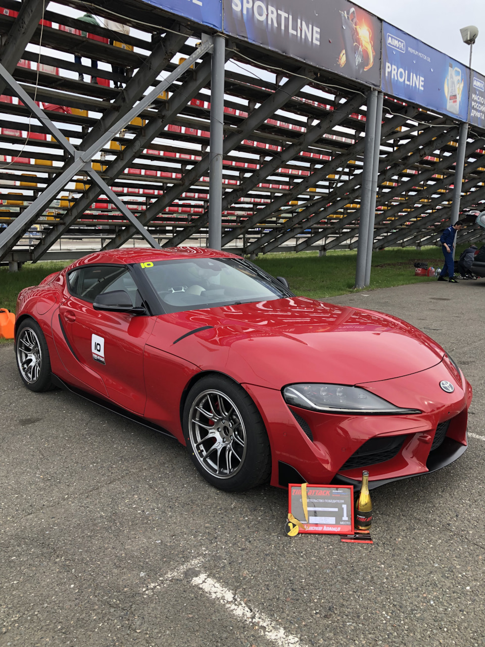 Первый выезд и первое золото 🥇 Toyota Supra A90 в Time Attack — Toyota  Supra (90), 3 л, 2019 года | соревнования | DRIVE2