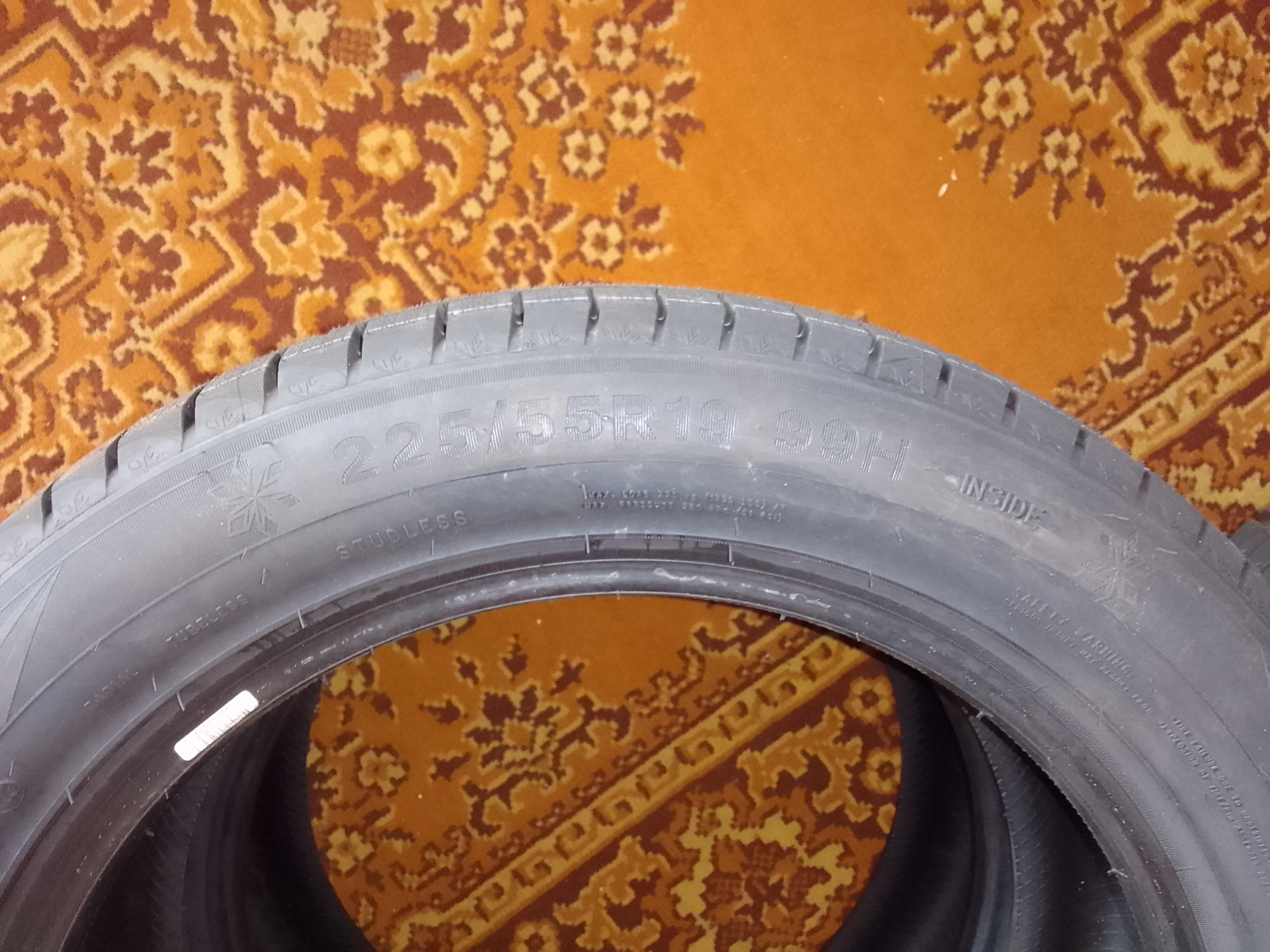 Зимняя резина (Triangle SnowLink PL02 225/55 R19 99H M+S) — Mazda CX-8 ...