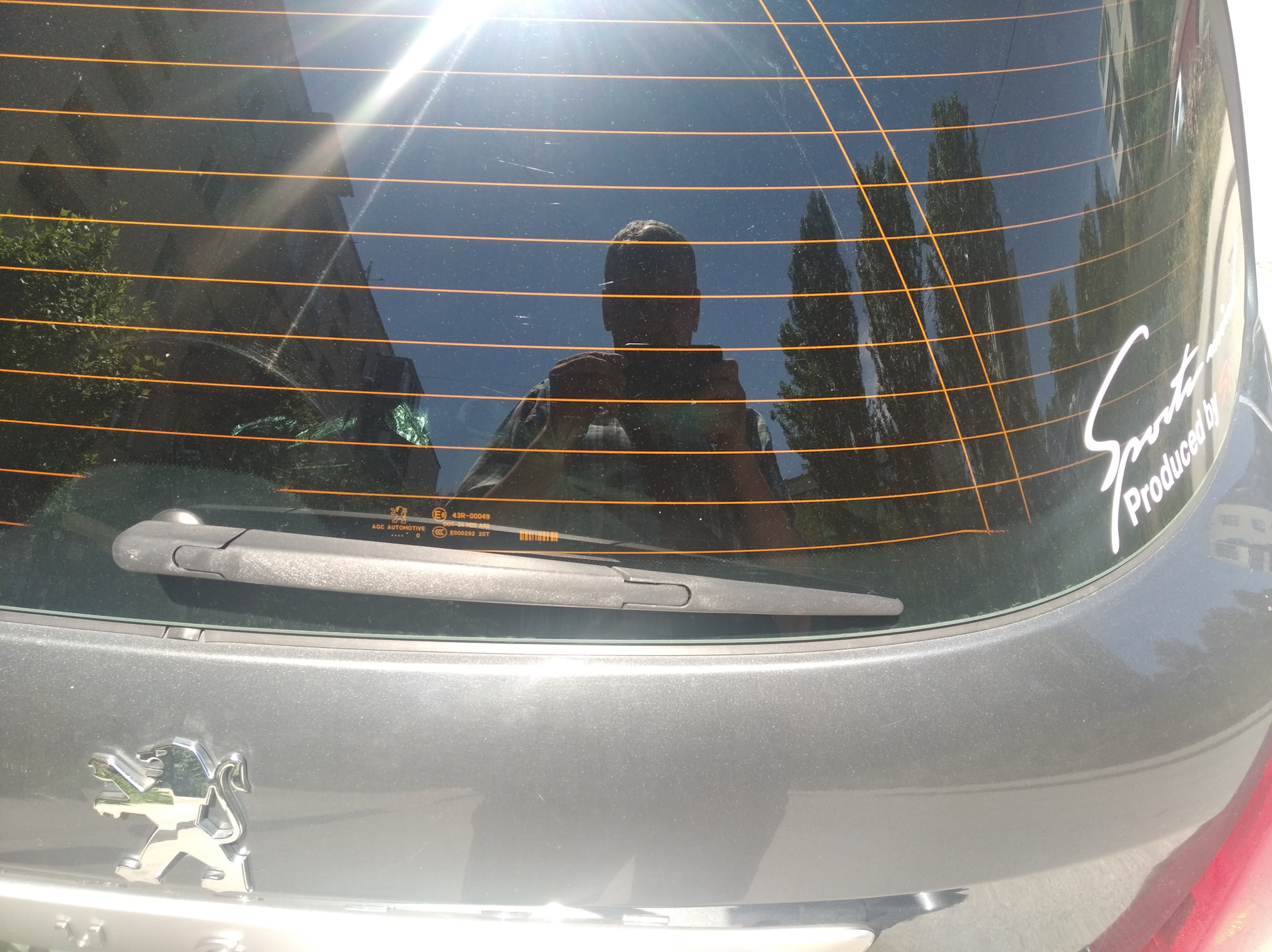 Задний дворник. — Peugeot 308 SW (1G), 1,6 л, 2010 года | другое | DRIVE2