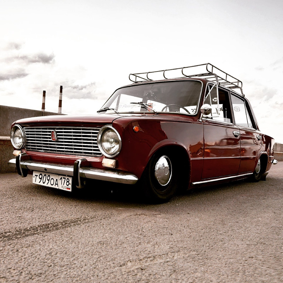 Первый выезд, после установки пневмы🔥🔥🔥 — Lada 2101, 1,8 л, 1971 года |  тюнинг | DRIVE2