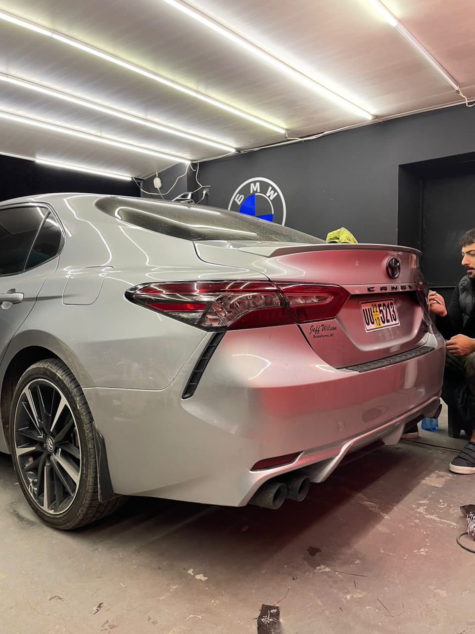 Тонировка фар — Toyota Camry (XV70), 2,5 л, 2019 года | тюнинг | DRIVE2