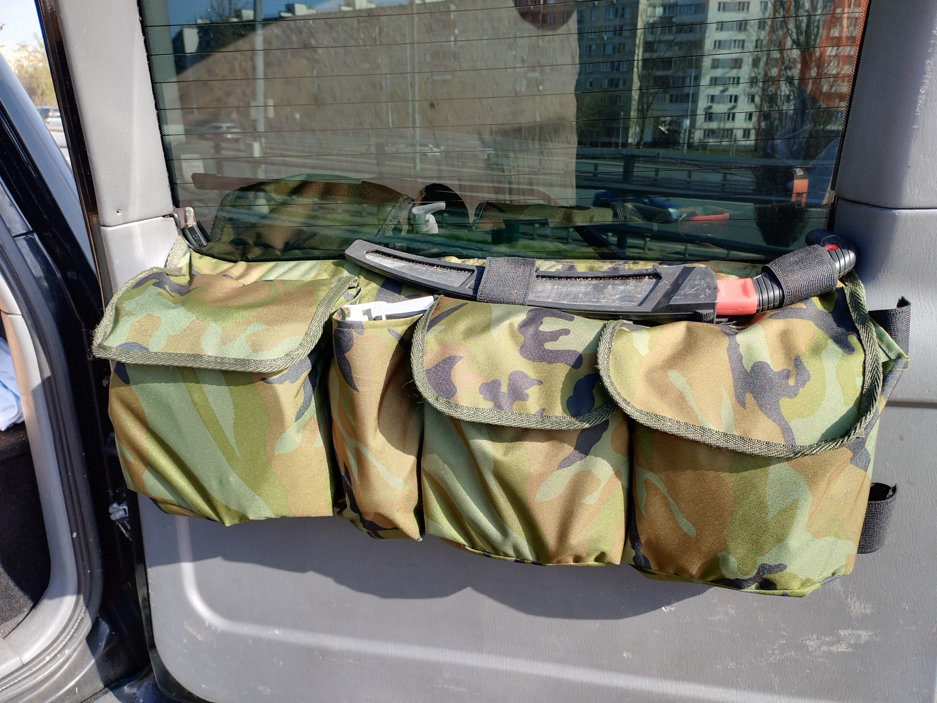 Органайзер на дверь багажника автомобиля Шевроле Нива, сумка для ...