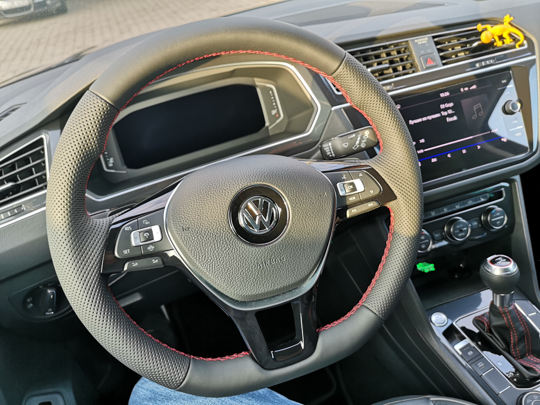 Перетяжка руля volkswagen tiguan 2