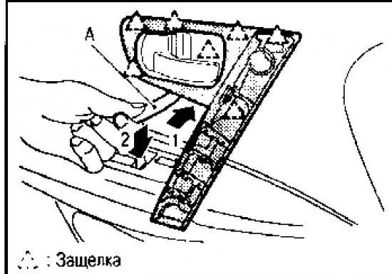 Карта двери ниссан кашкай j10