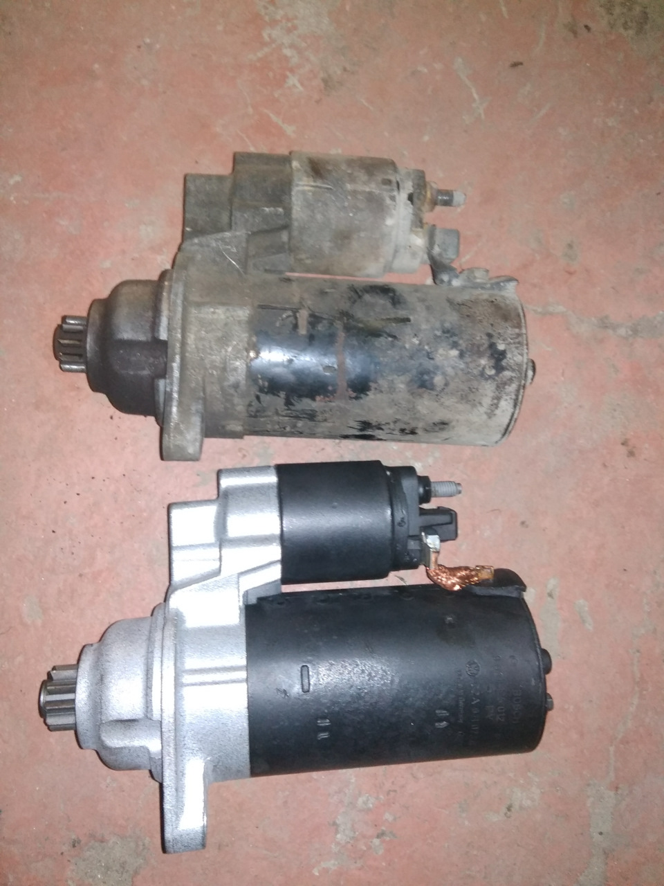 Поменял стартер. Зима 1 — Skoda Octavia A4 Mk1, 1,9 л, 2007 года ...