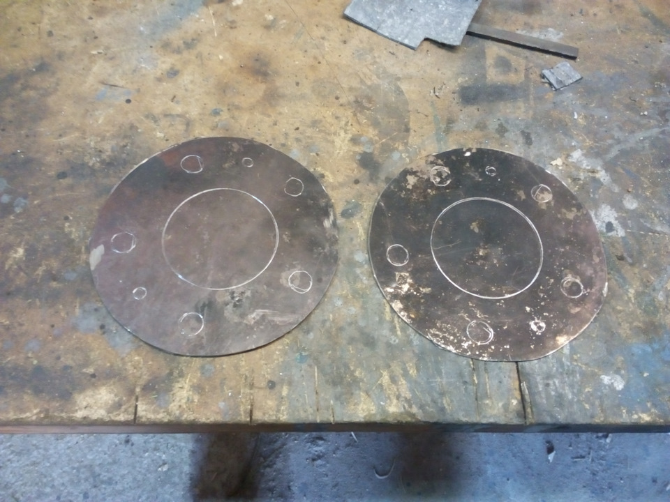 Установка проставок на задние колёса №2. — FIAT Ducato II, 2,8 л, 1998 ...