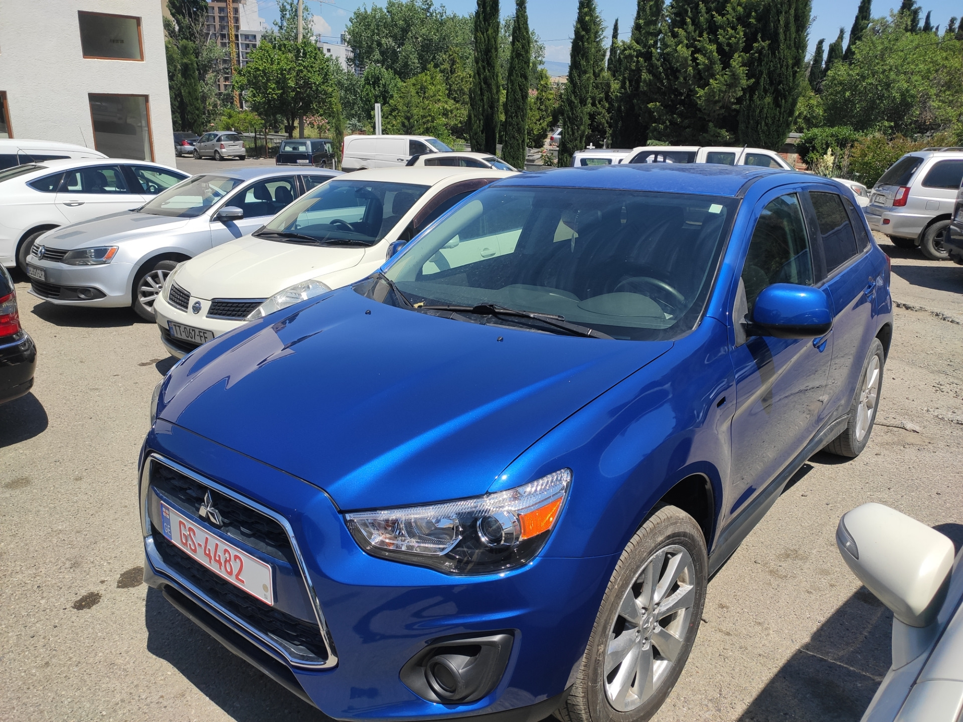 Покрашена ! — Mitsubishi ASX, 2 л, 2015 года | кузовной ремонт | DRIVE2