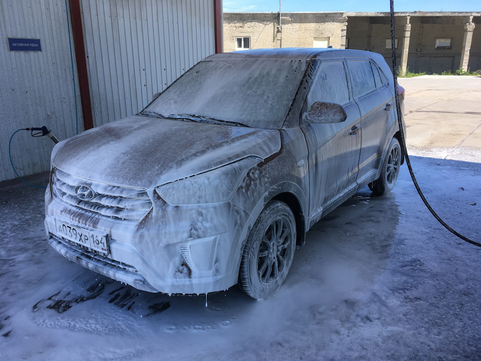Установка рейлингов на авто крета