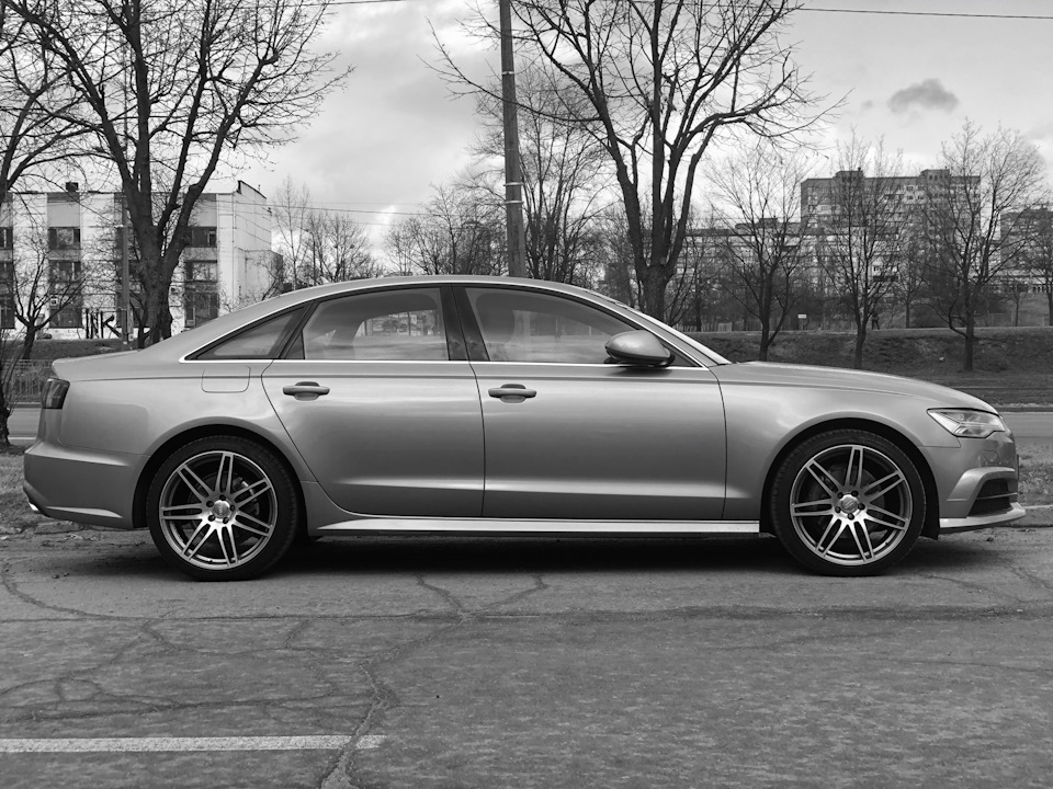 Занижение audi a6 c6