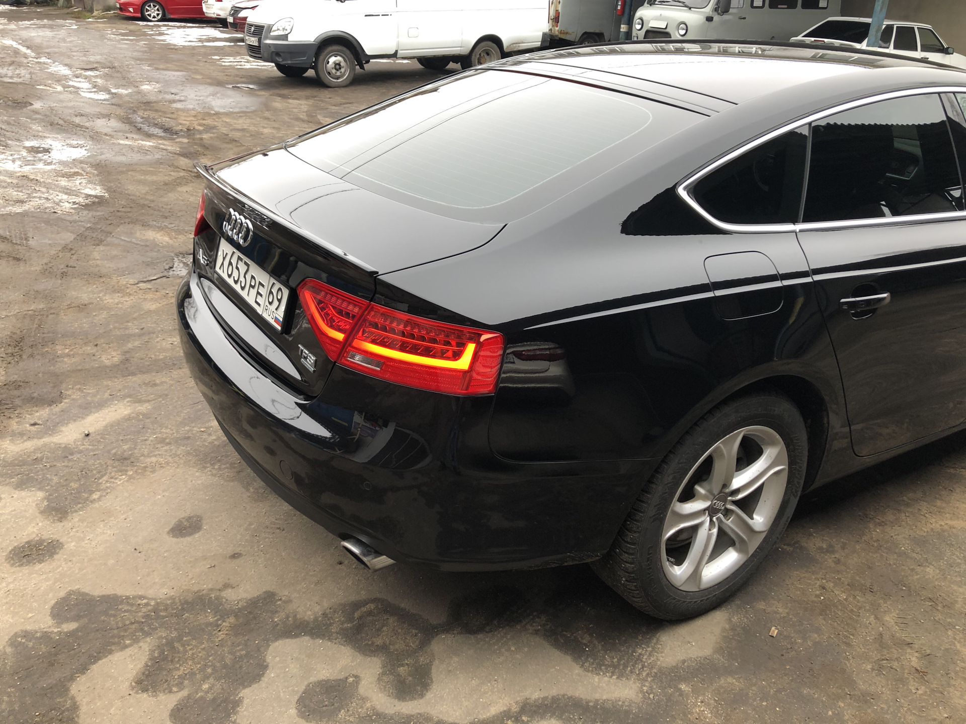 Спойлер — Audi A5 Sportback (1G), 2 л, 2012 года | стайлинг | DRIVE2