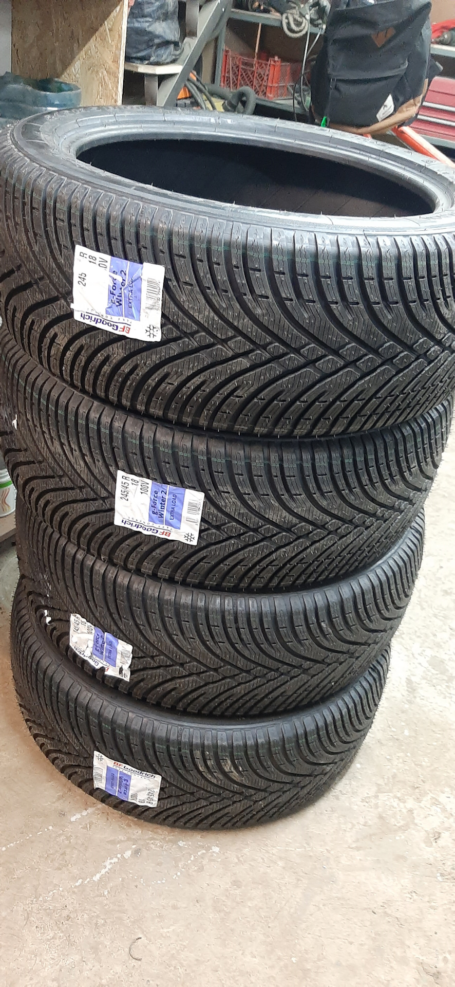 Зимняя резина BfGoodrich G-Force Winter 2 245/45 R18 100V — Citroen DS5 ...