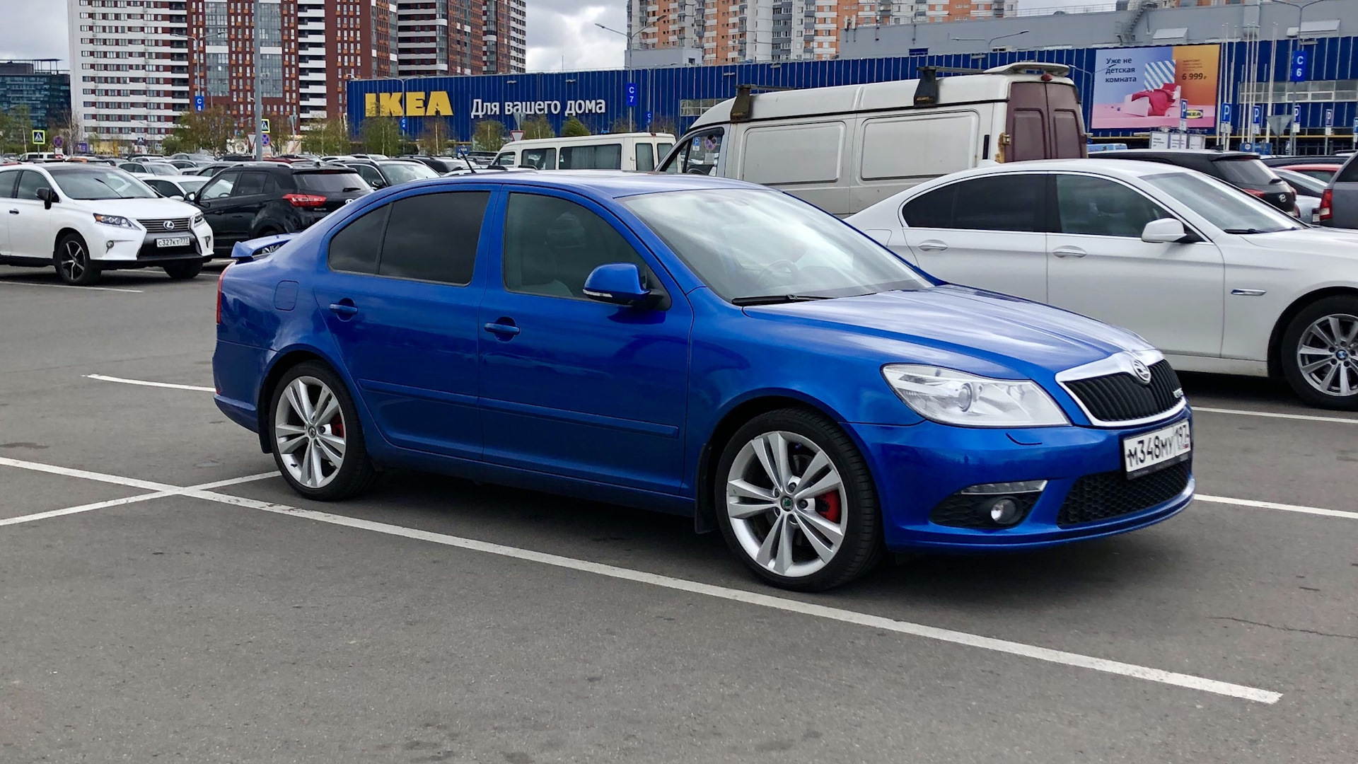 Skoda Octavia RS A5 Mk2 2.0 бензиновый 2010 | Uber rs на DRIVE2