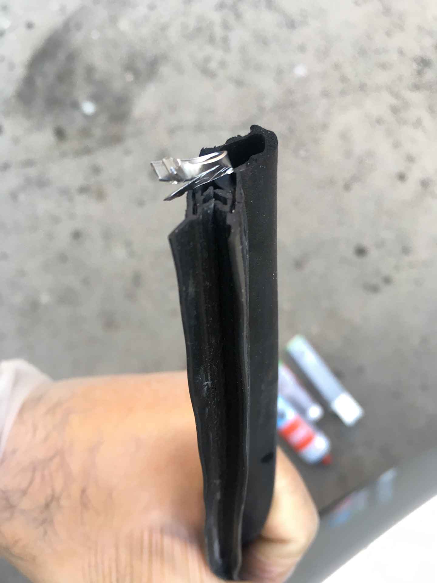 Защита кромок задних арок — Subaru Legacy (BL/BP), 2 л, 2003 года ...