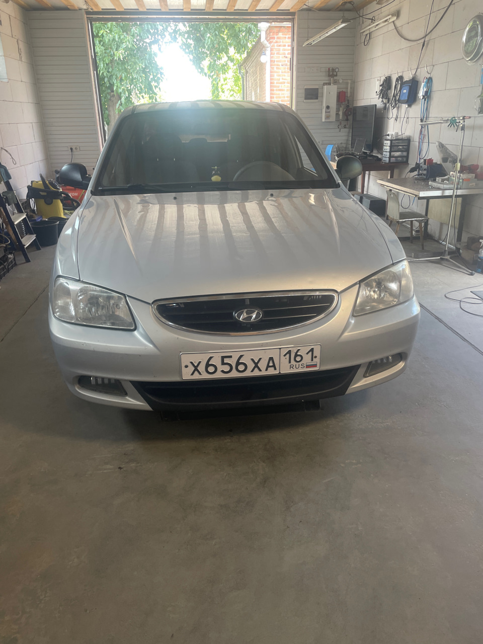 Продолжаем бороться — Hyundai Accent (2G), 1,5 л, 2008 года | аксессуары |  DRIVE2