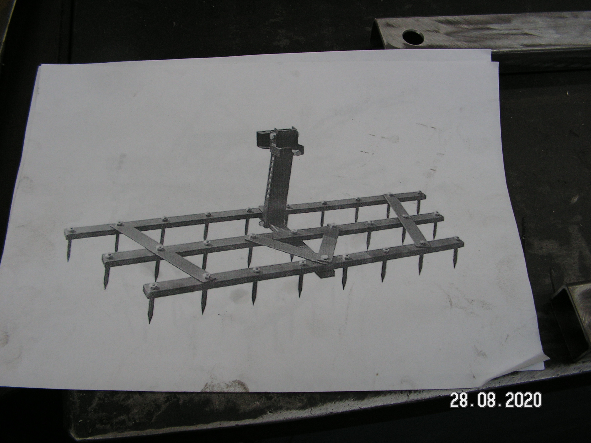 Как сделать самодельную борону для мотоблока Самодельная борона для минитрактора. - Сообщество "Самодельные Трактора и Карака