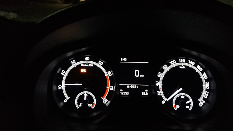 Загорается лампочка EPC — Skoda Rapid (1G), 1,6 л, 2019 года ...