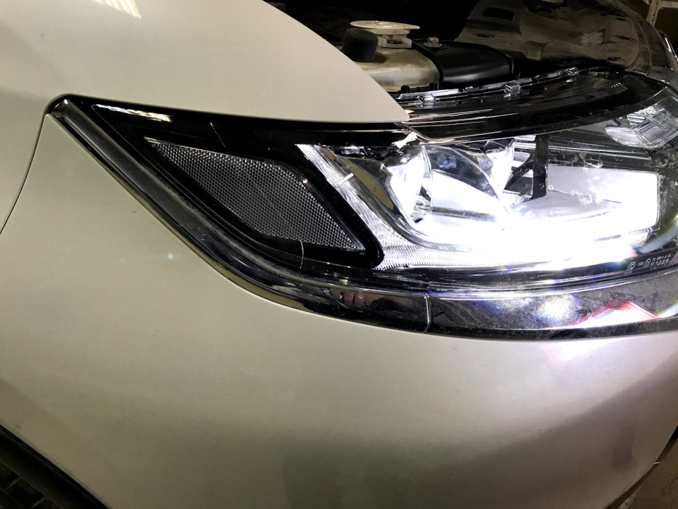 В процессе регулировки. — Mitsubishi Outlander (3G)