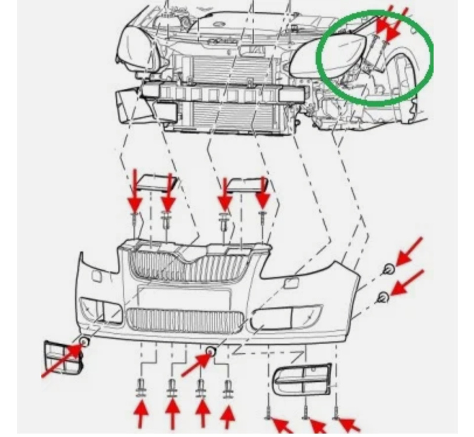 Крепление номерных знаков без рамок - Skoda Fabia Mk2, 1,4 л, 2011 года тюнинг D