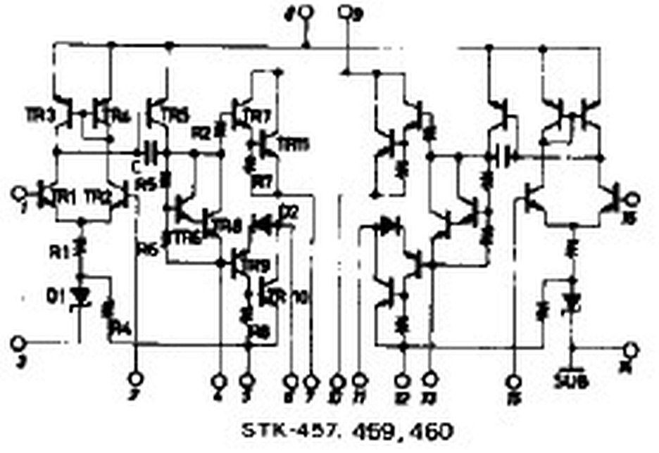 Stk4122ii схема включения