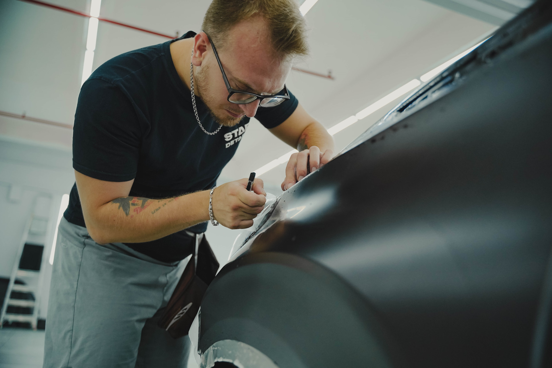 Оклейка пленкой Chery Exeed VX – бронирование Чери Эксид ВХ в пленку ...