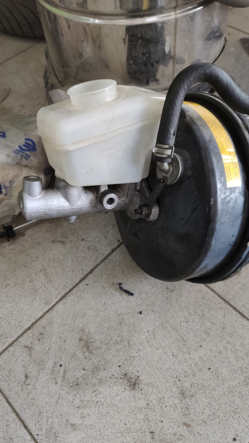 Установка ВУТ и ГТЦ от Toyota Mark2 на буханку. — УАЗ 452, 2,7 л, 2013 ...