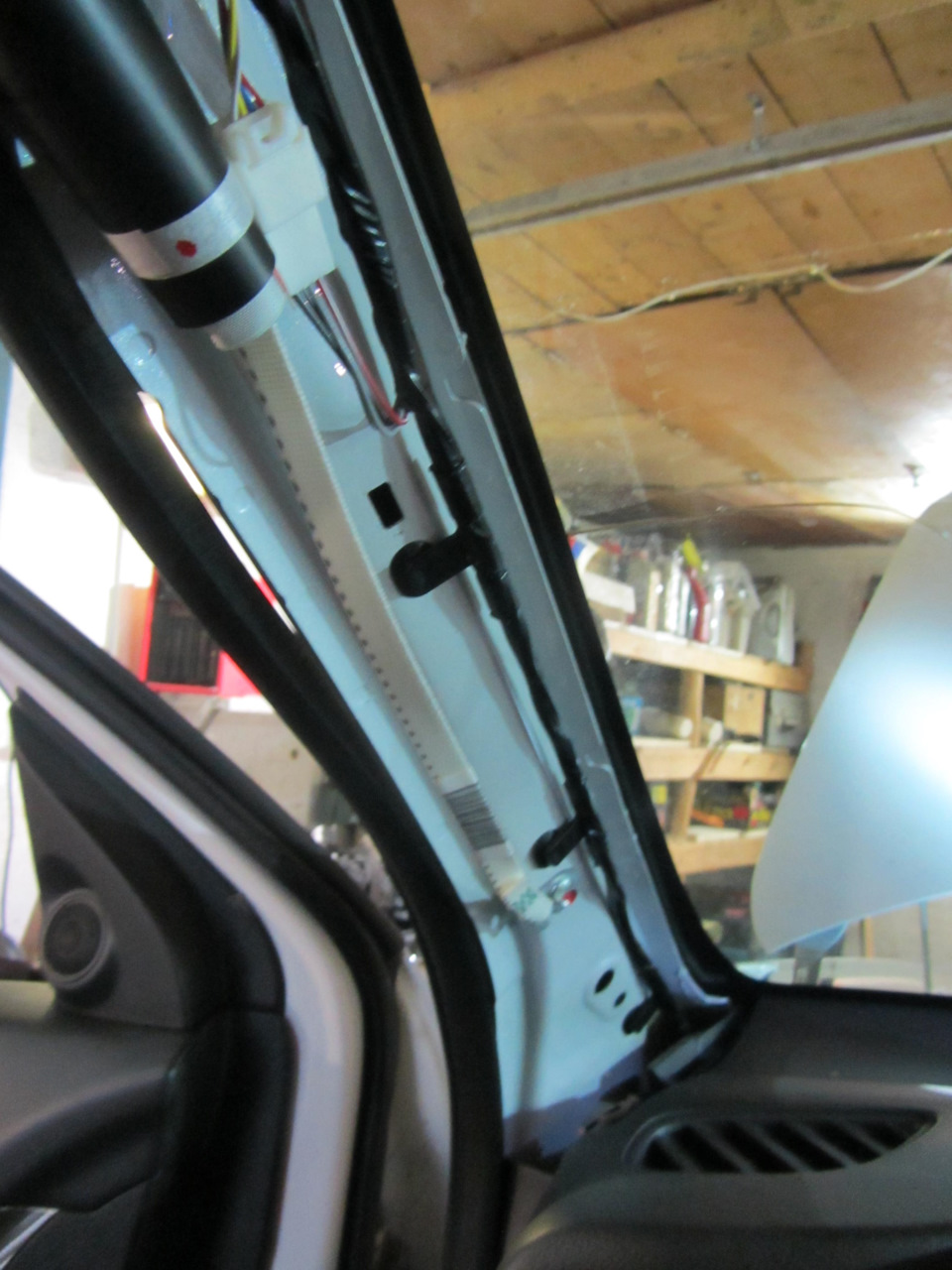 Снятые боковушки — Mitsubishi Outlander (3G)