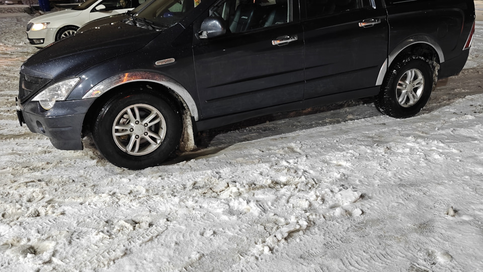 Передние амортизаторы — SsangYong Actyon Sports (1G), 2 л, 2008 года ...