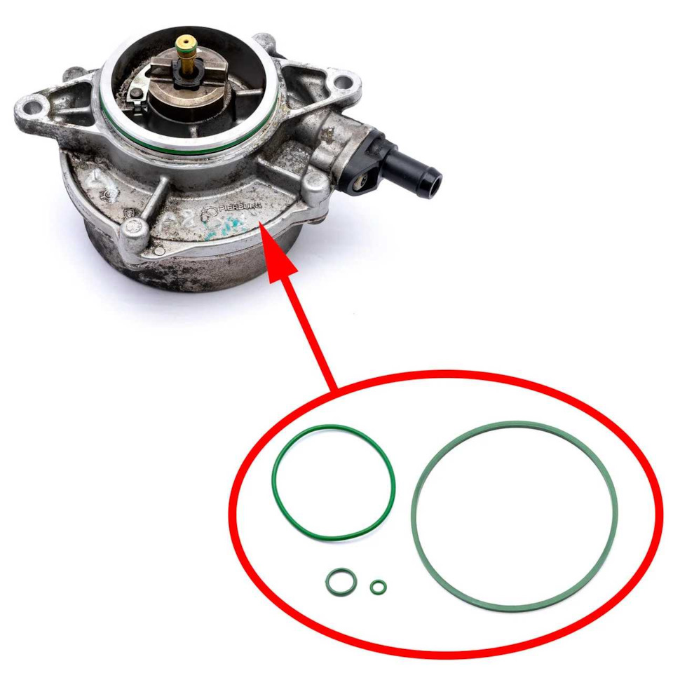 Ремкомплект вакуумного насоса VW Audi 2.7, 3.0, 4.0, 4.2 TDI 057145100AE,  057145100L — Repairkit на DRIVE2