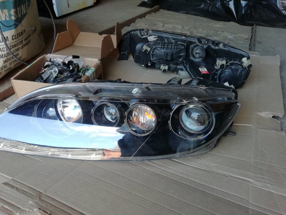Ксенон фары, колеса R18 — Mazda 6 (1G) GG, 2 л, 2006 года | стайлинг ...