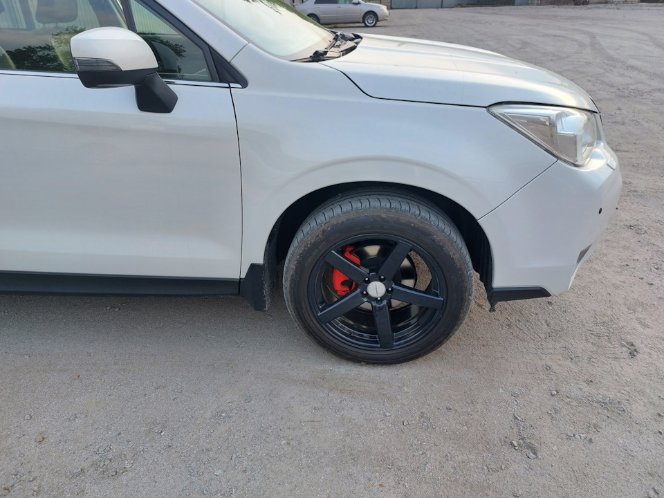 Окрас Суппортов — Subaru Forester (SJ), 2,5 л, 2014 года | стайлинг ...