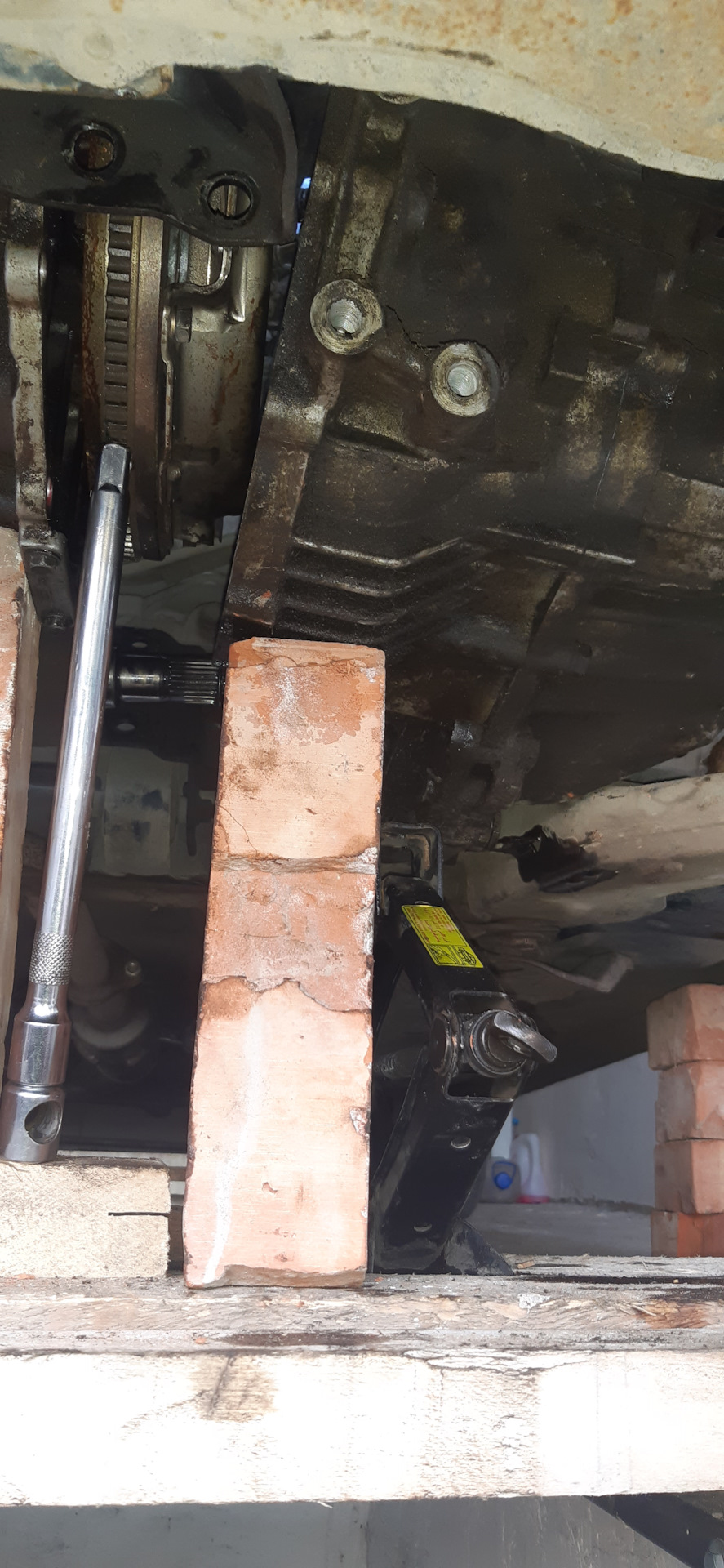 Замена заднего сальника коленвала… — Hyundai Elantra (3G), 1,6 л, 2004 ...