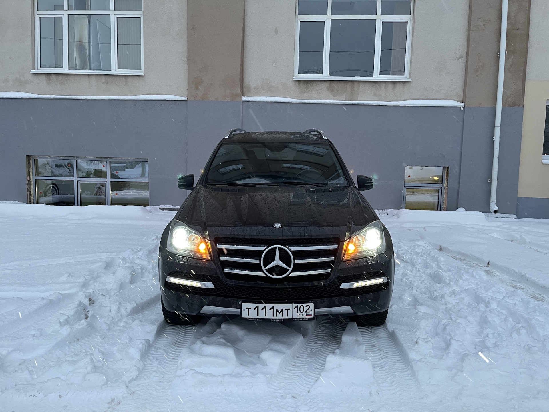 Зима 23/24 — Mercedes-Benz GL-class (X164), 3 л, 2012 года | своими руками  | DRIVE2