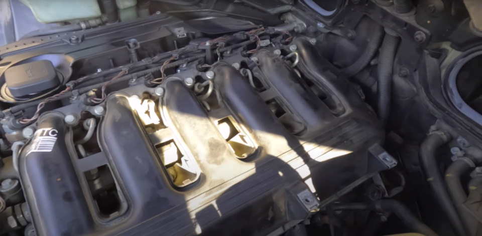 Как почистить впускной коллектор BMW m57n — BMW X5 (E53), 3 л, 2004 ...