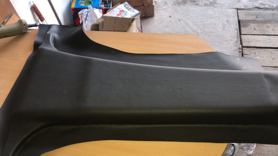 Перетяжка термокожей боковые стойки как покраска в чёрный целесообразна ...