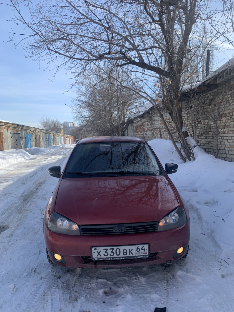 Повторители в зеркала — Lada Калина седан, 1,6 л, 2010 года ...