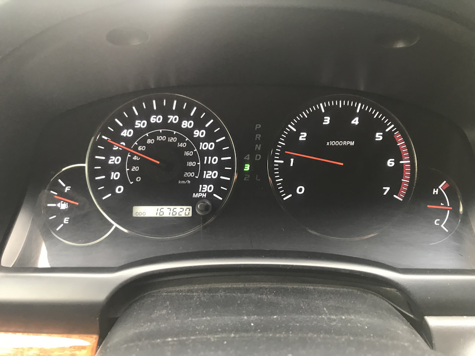Замена светодиодов на приборной панели — Lexus GX (UZJ120), 4,7 л, 2004 ...