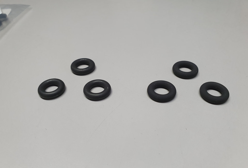 Замена дроссельной заслонки AGU, уплотнительные кольца форсунок ...