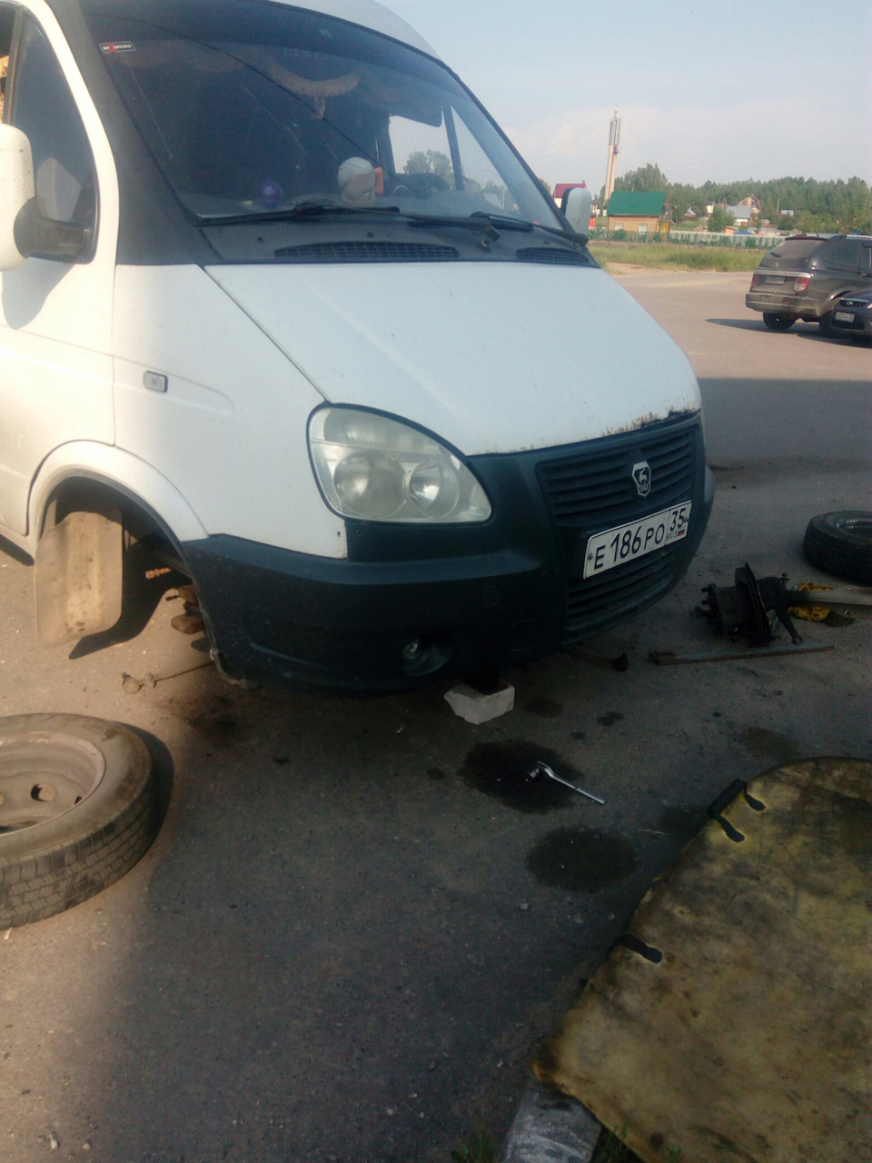 Замена шкворней — ГАЗ Газель, 2,2 л, 2005 года | своими руками | DRIVE2