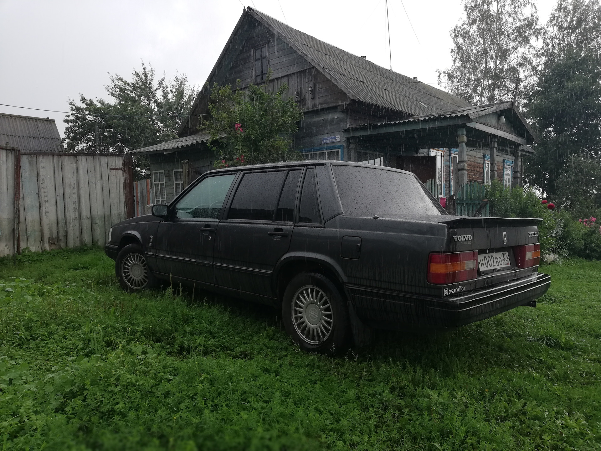 Бюджетная автомойка — Volvo 740, 2 л, 1990 года | мойка | DRIVE2