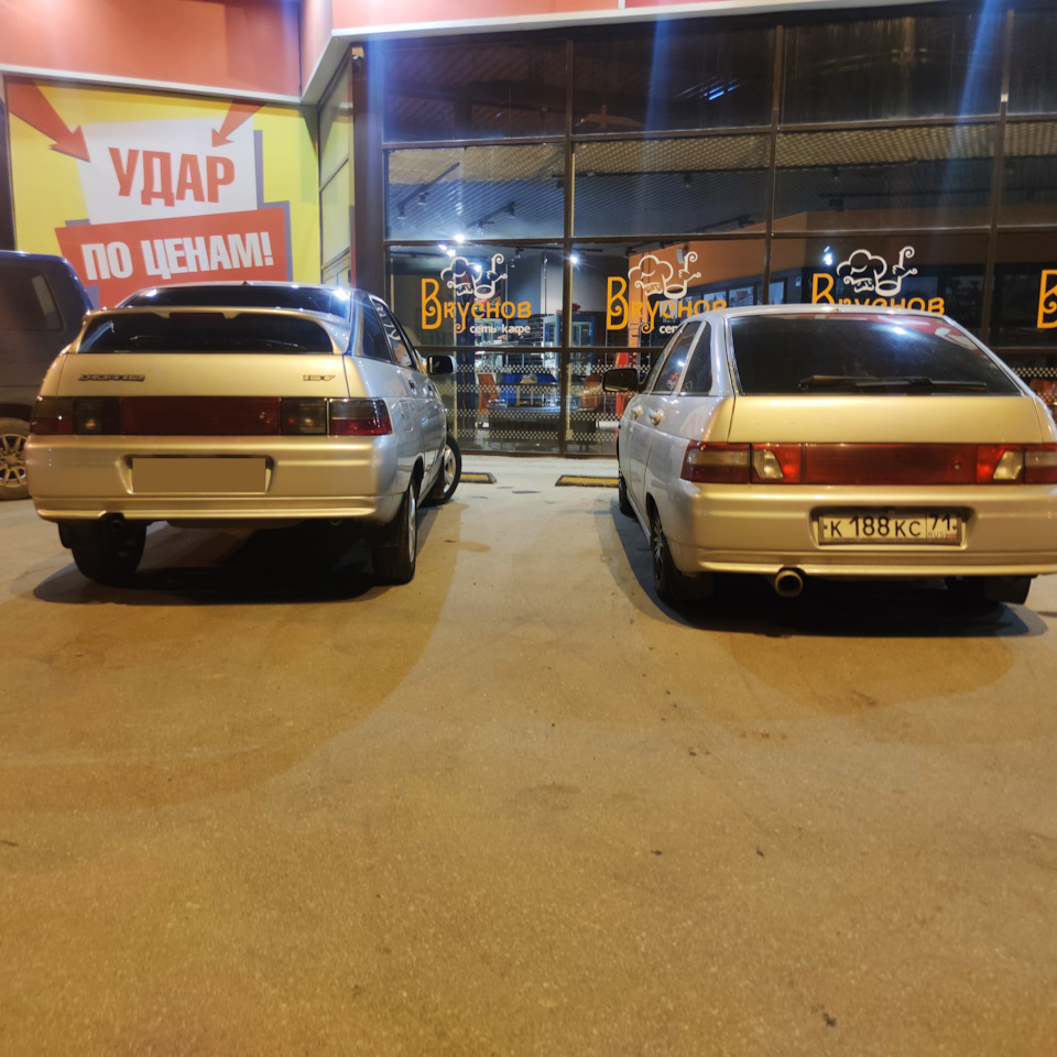 Случайно встретил сток — Lada 21124