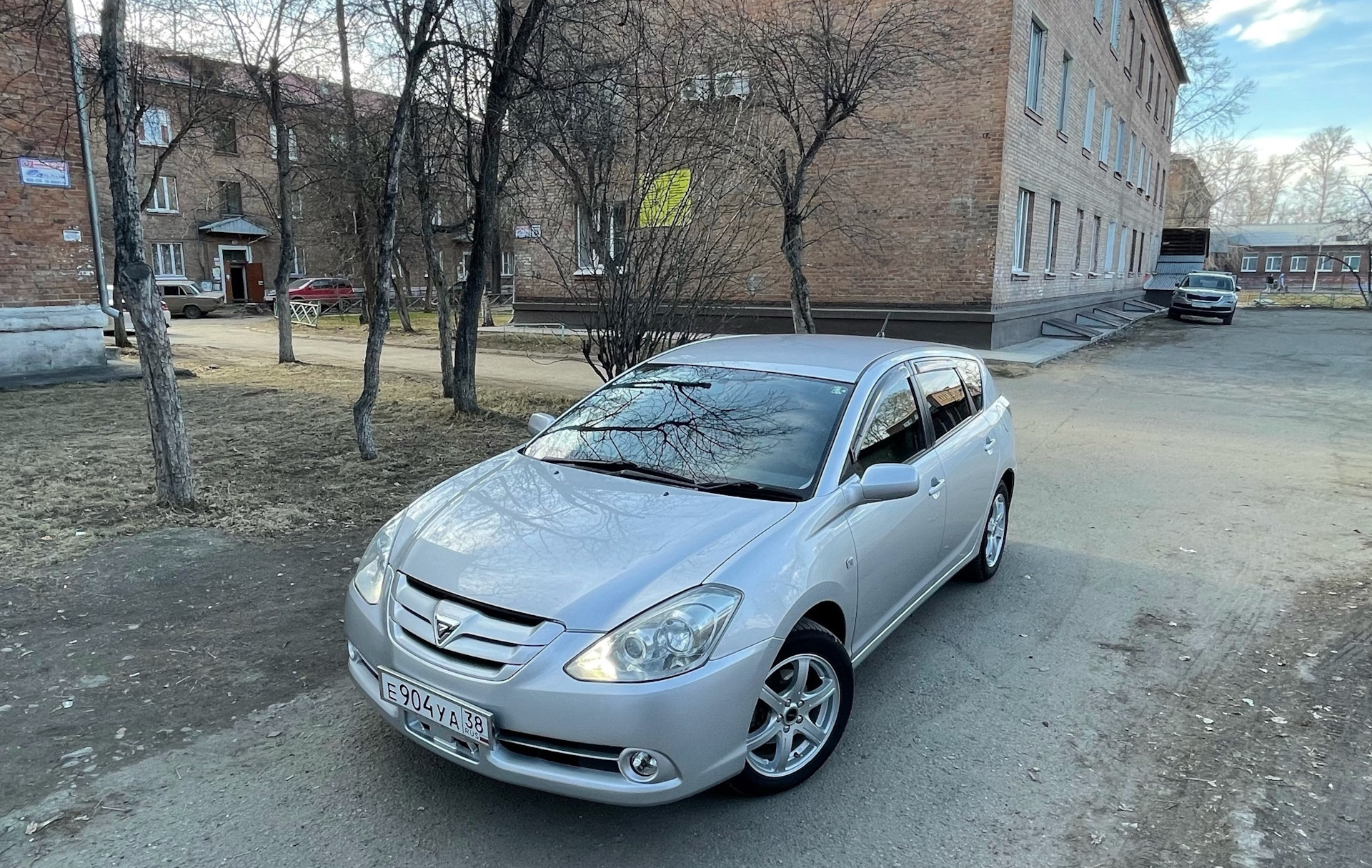 Втулки стаба + передние линьки — Toyota Caldina (241), 1,8 л, 2007 года ...