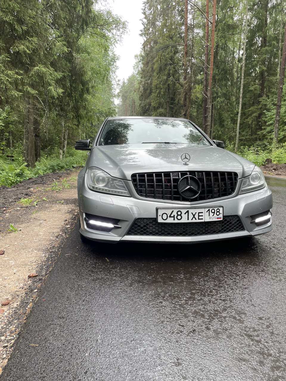 Первый 5000 — Mercedes-Benz C-class (W204), 1,6 л, 2012 года | путешествие  | DRIVE2