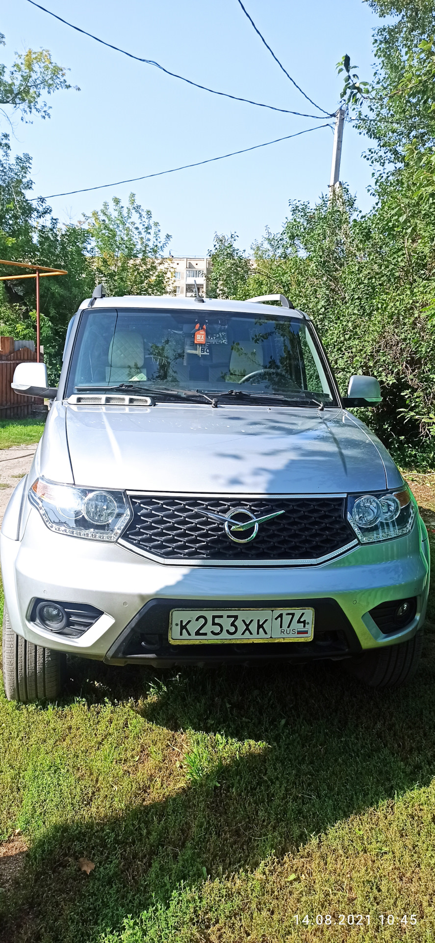 Покраска стоек в жидкую резину — УАЗ Patriot, 2,7 л, 2017 года | тюнинг ...