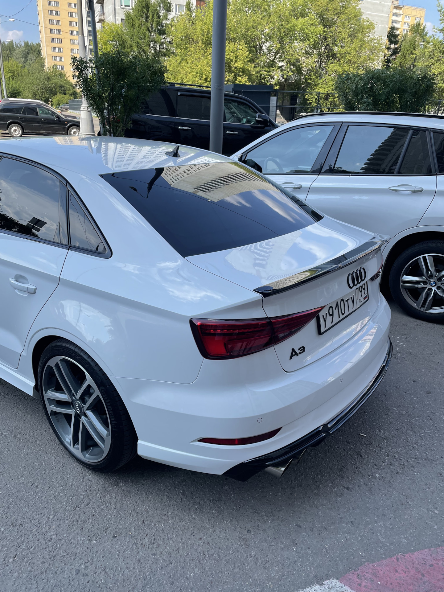 Спойлер в стиле S3 — Audi A3 Sedan (8V), 1,4 л, 2019 года | стайлинг |  DRIVE2