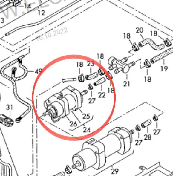 Топливный насос магистрали Audi A5 3.0 TDI. — Audi A5 (1G), 3 л., 2008 года расходники DRIVE2