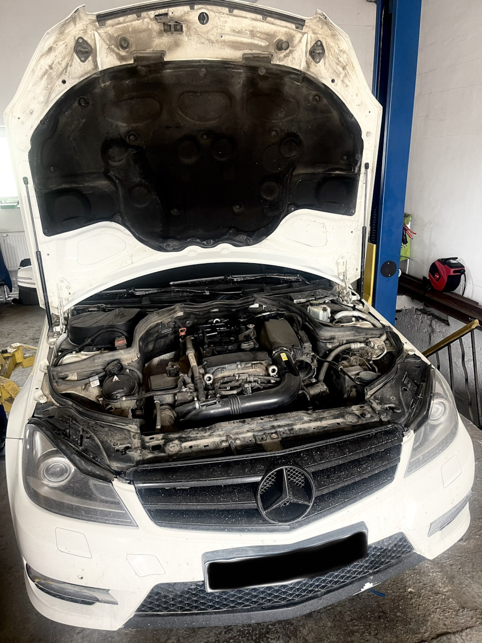 Mercedes C200 W204 замена цепи ГРМ — DRIVE2