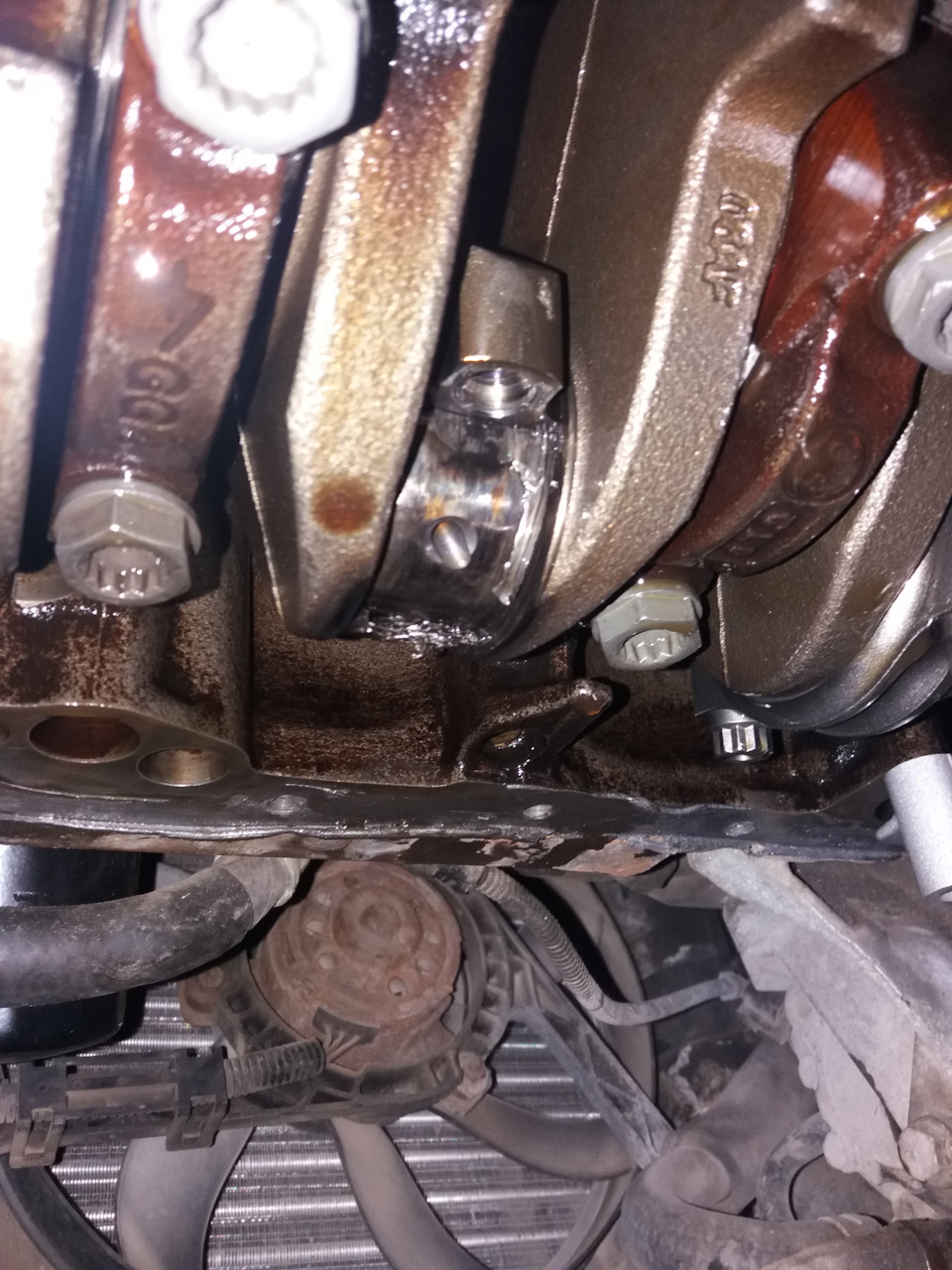 Вкладыш сожрало — Audi S3 (8L)