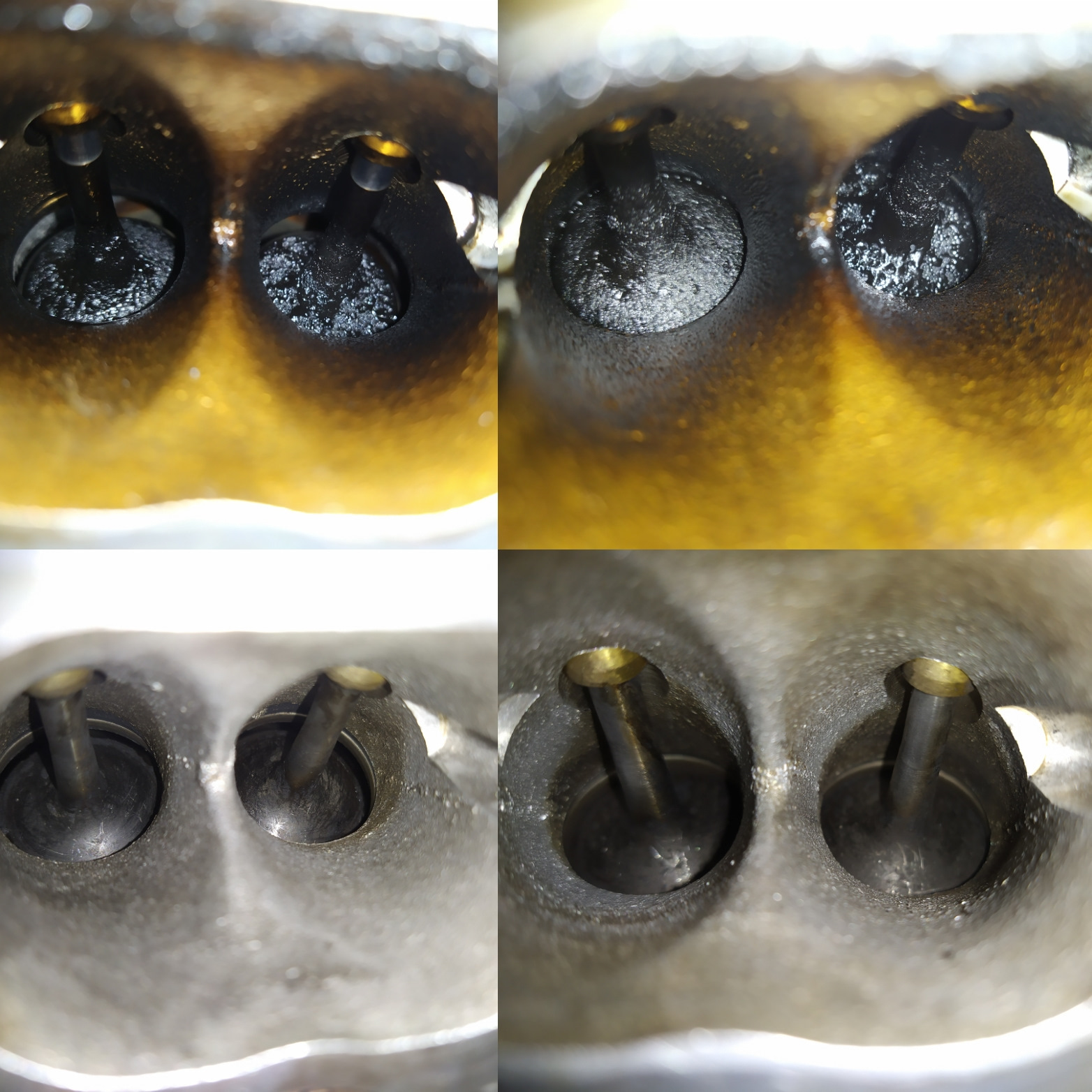 Чистка клапанов от нагара. Чистка впускных клапанов. Нагар на клапанах. Очистка клапанов от нагара. Очистка нагара на клапанах.