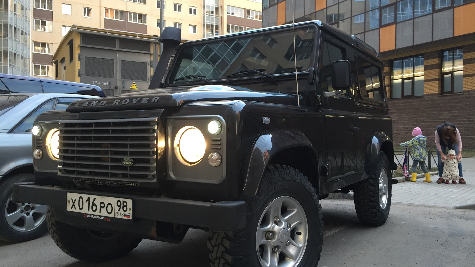 Land Rover Defender 2.4 дизельный 2008 | Машинамечты на DRIVE2